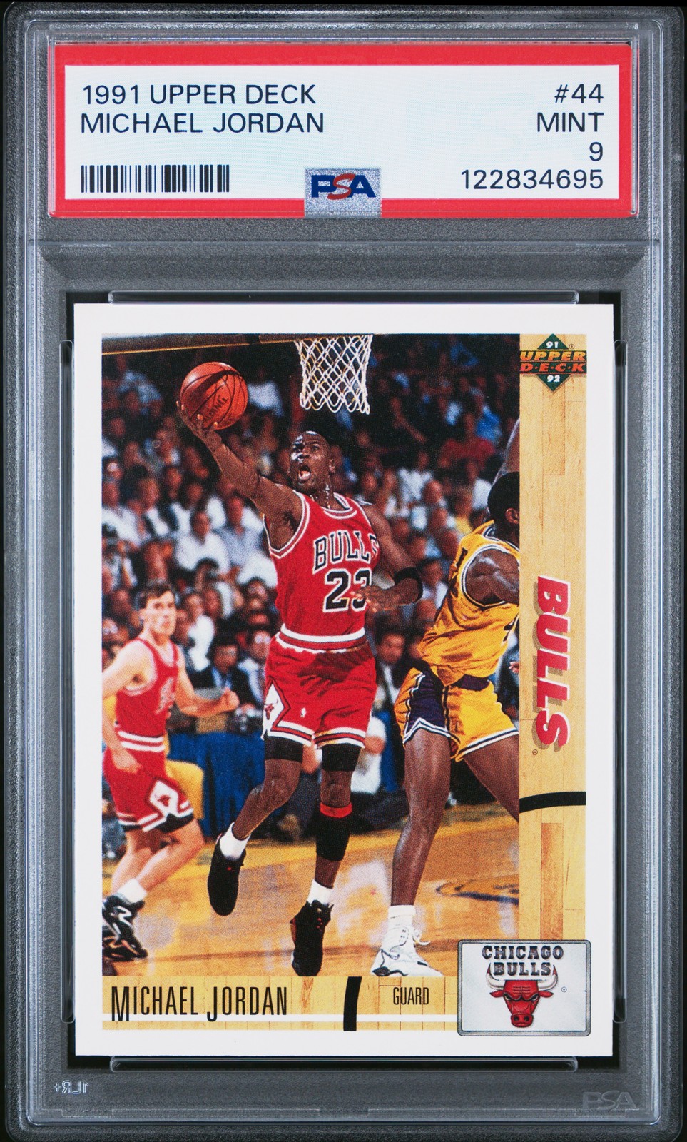 1991 UD #44 MICHAEL JORDAN PSA 9