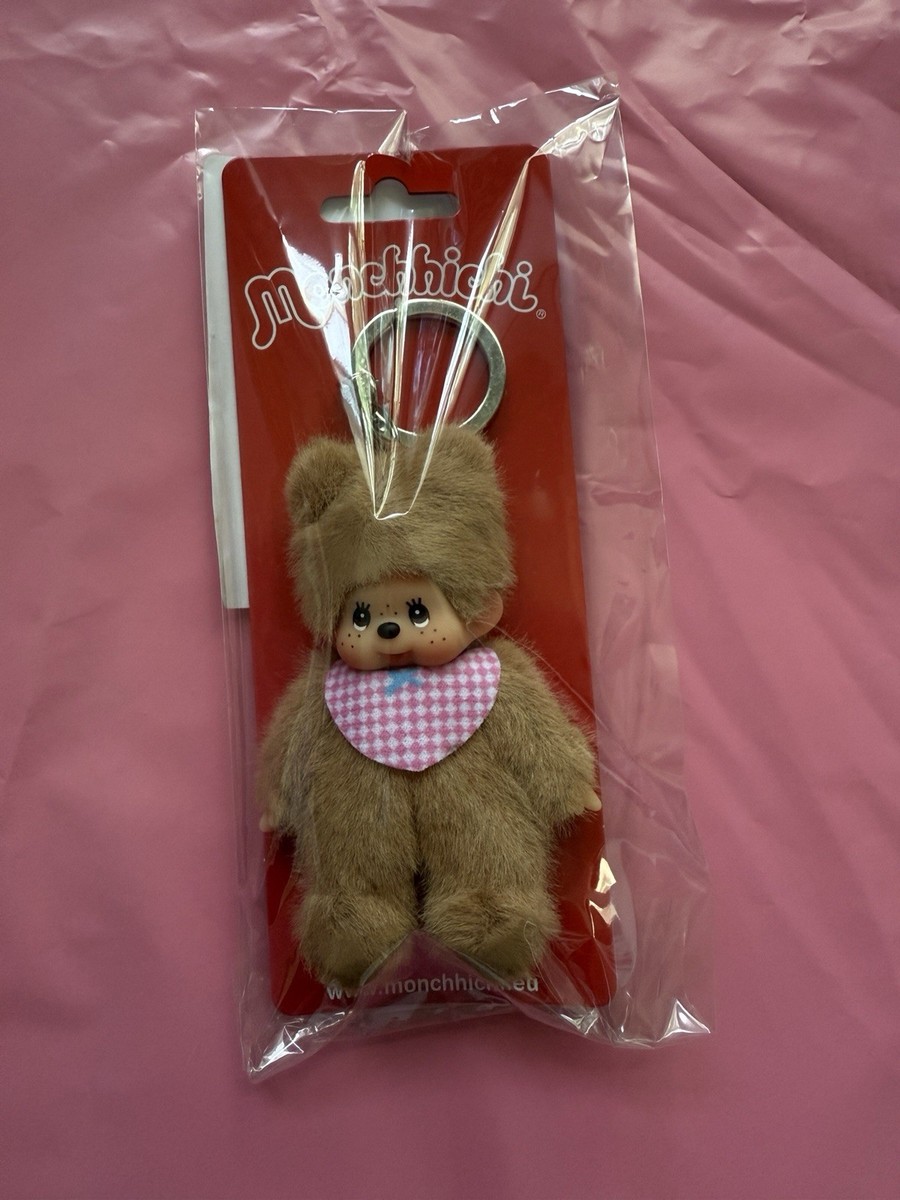 Monchhichi Keychain Bearchhichi Sekiguchi 4 inch Bag Charm US Ship