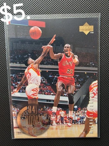 michael jordan card Upper Deck Rookie years #137
