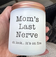 Gifts for Mom Scented Candles Lavender Mom's Last Nerve Candle Birthday