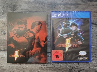 Resident Evil 5 (inkl. aller DLC's) + Limited Special Custom Steelbook PS4