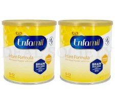 Enfamil Milk-Based Powder Infant Formula 0-12 Months 12.5oz Lot of 2