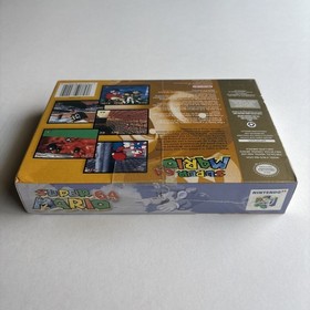 NEW Super Mario 64 Nintendo 64 N64 Authentic Sealed Players Choice VGA WATA CGC
