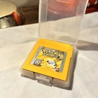 Pokemon Yellow Version (Nintendo Gameboy Color, 1998) GBC Authentic New Battery