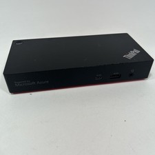 Lot of 3 Lenovo ThinkPad 40B2 Universal USB-C Smart Dock NO AC