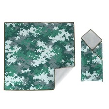 22" x 22" Camera Protective Wrap, Magic Self-Adhesive Cloth, Dark Green