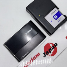 Sony Cyber-shot DSC-T70 Black 8.1MP Digital Camera Tested Working JP