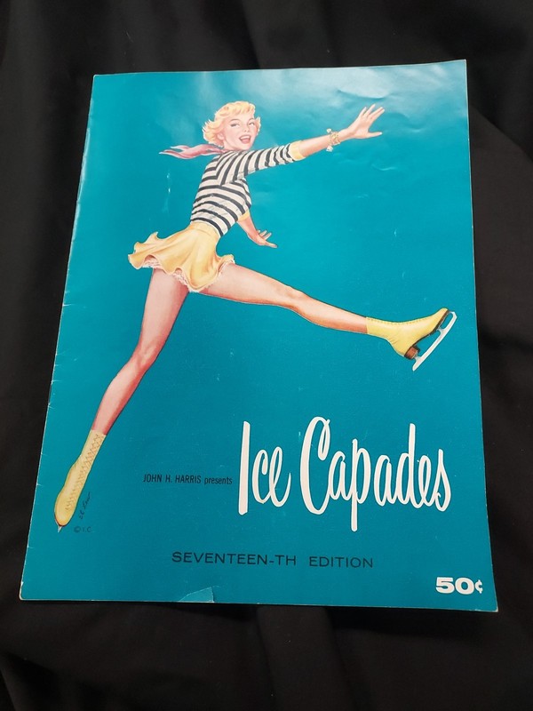Rare Vintage 1956/57 Ice Capades 17th Edition Figure Skating Show Disney 