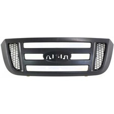 Grille For 2006-2011 Ford Ranger Textured Gray Plastic Grille For 2006-2011 Ford Ranger Textured Gray Plastic