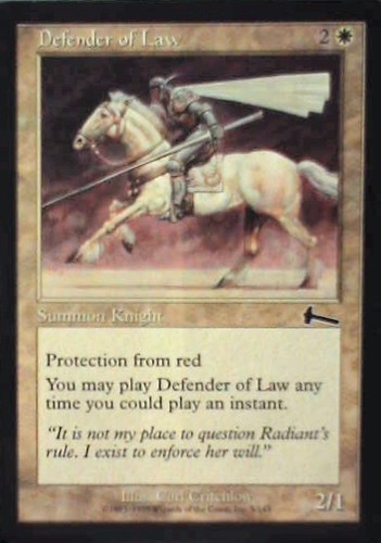 Defender of Law - Urza's Legacy #5