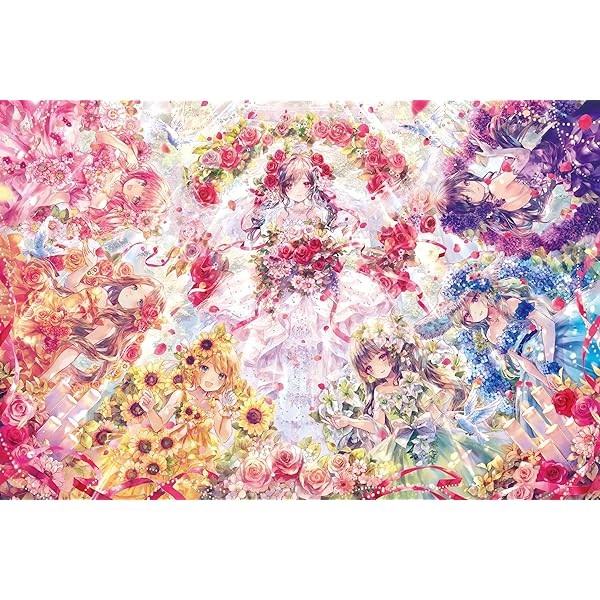 Epoch 1000 piece jigsaw puzzle Onineko Wedding Story (75x50cm) Official Japan
