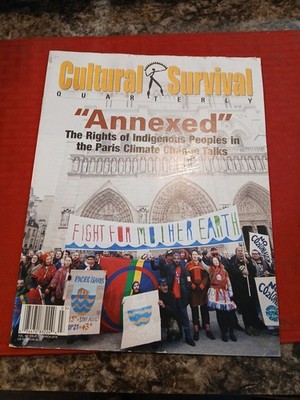 Cultural Survival Quarterly mag March 2006 Indigenous Peoples Climate Change VG