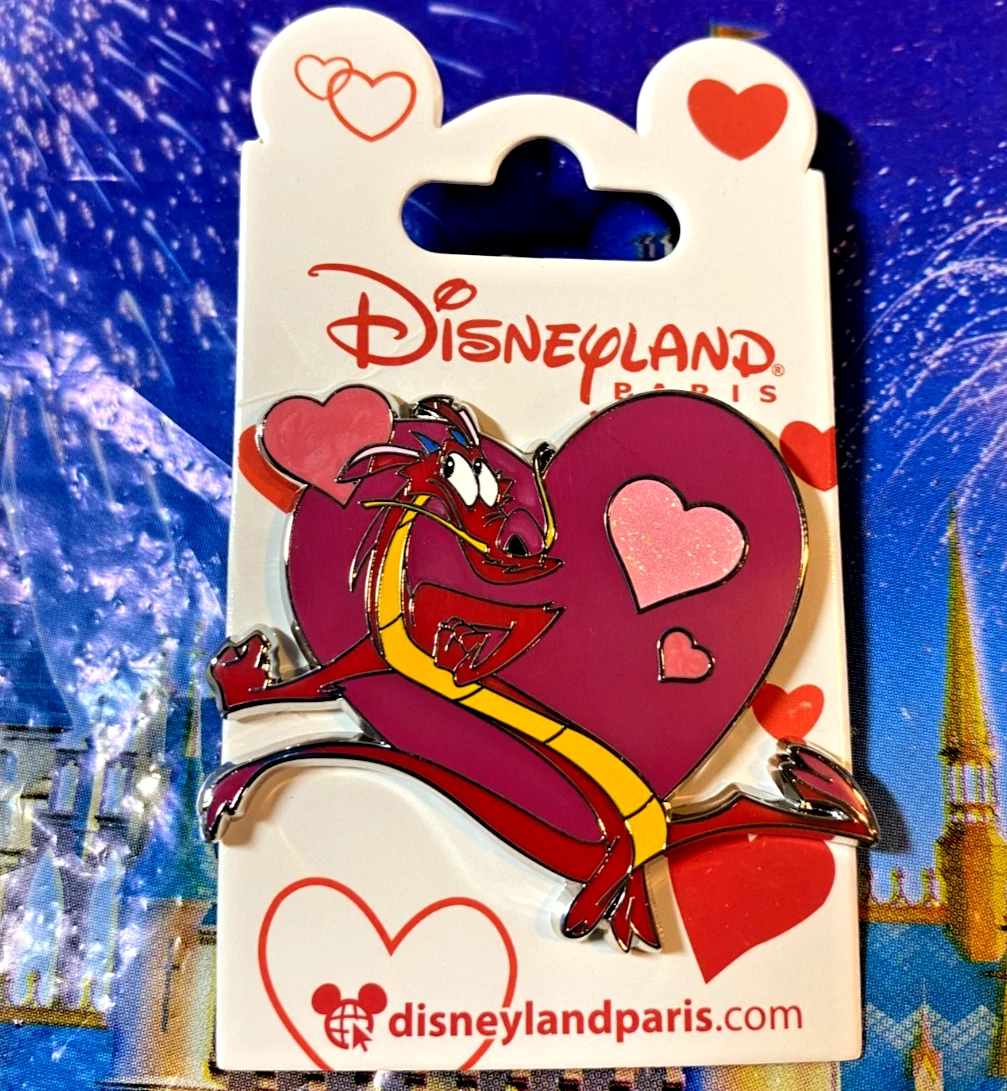 Valentine's Day Disney Theme Park Pins, Patches & Buttons (1968