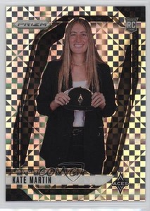 2024 Panini Prizm WNBA Checkerboard Prizm Kate Martin #148 Rookie RC