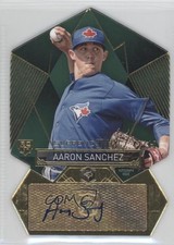 2014 Topps Supreme Stylings Green 42/45 Aaron Sanchez #SS-ASA Auto 0c6
