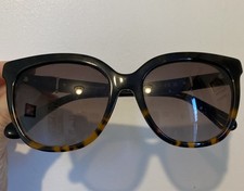 Kate Spade New York Hello Sunshine Sunglasses Black Tortoise Shell Frame