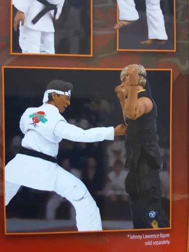 The Karate Kid Daniel Larusso Johnny Lawrence Icon Heroes Figure Set Of 2 - Picture 19 of 19