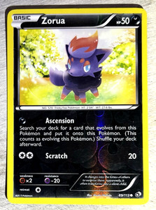 Zorua  - Pokemon- 89/113 - Legendary Treasures Reverse Holo Card
