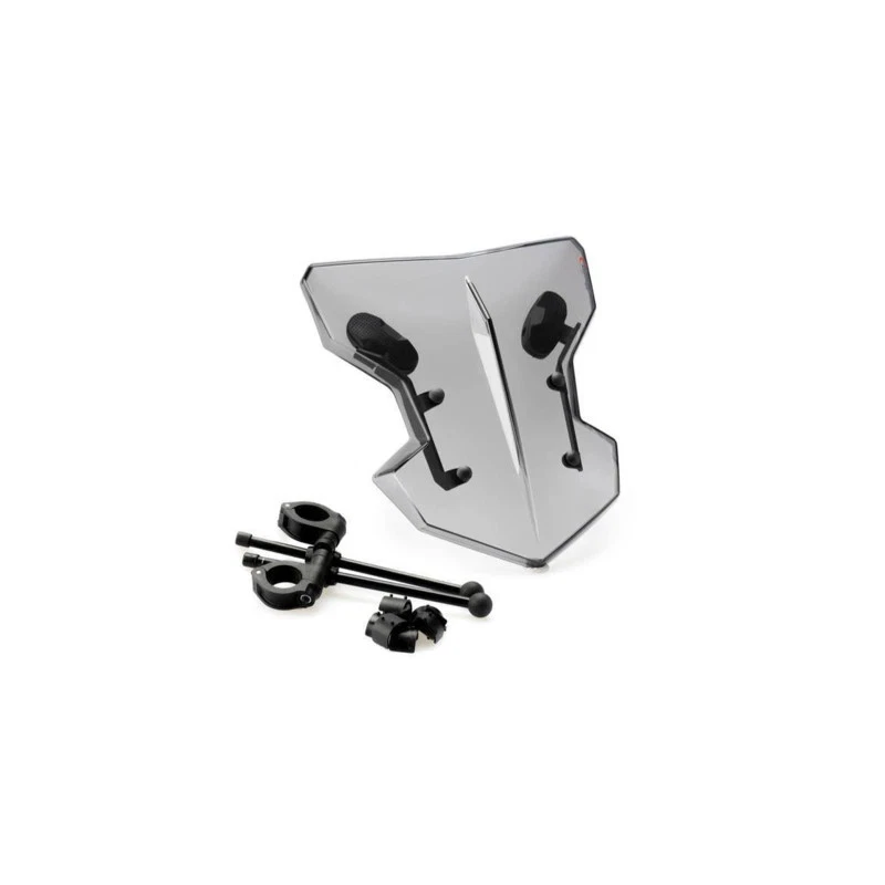 PARE-BRISE UNIVERSEL FLANKER PUIG POUR KAWASAKI Z 650 RS 2022 2025 FUME CLAIR