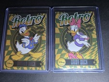 2026 Disney Chronoz  Donald And Daisy  Duck  Lot  /70 Retro