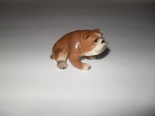 Vintage Hagen Renaker English Bulldog Dog Miniature Figurine Retired VGC