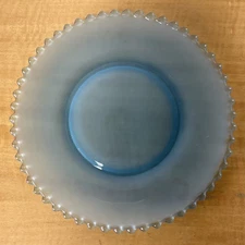 Vintage Candlewick Clear ( Frost ) Viking Dinner Plate 10 3/8" ( 4 Avail )