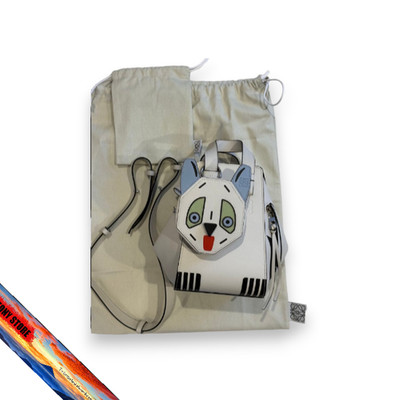 Loewe x Louis Wain Futurist Cat Hammock Bag Shoulder Handbag White Mini Japan