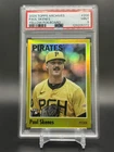 2024 TOPPS ARCHIVES YELLOW FOILBOARD #200 PAUL SKENES ROOKIE RC PSA 9