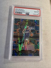 2023-24 Panini Select - Concourse Devin Booker #58 Dragon Scale Prizm /8 PSA 10