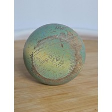 Vintage Green And White Wooden 1960's Duncan Tournament Yo-Yo No String