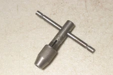 Vintage 1/16 to 1/4 Sliding T-Handle Tap Wrench England