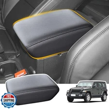 JYMAOYI Center Console Cover Fit for Jeep Wrangler JL 2018-2024 and Jeep Glad