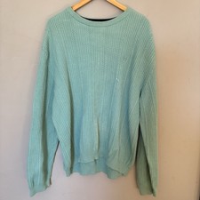 Chaps blue Knit Sweater Size XL