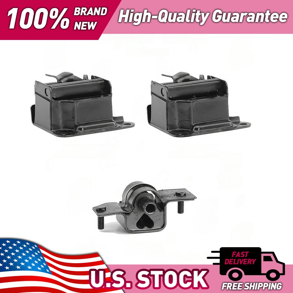 Engine Motor Mount Kit Motor Engine Mount for Dodge B150 1992 1993 3.9L V6 - Изображение 3 из 4