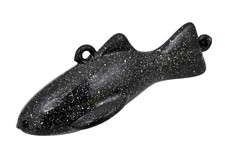 MagBay Lures 100% USA Made Downrigger Weights Heavy Dredge Fish, Black, 8lb