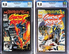 Ghost Rider 28 31 CGC 9.8 WP 1992 Marvel Comics 1st App Midnight Sons KEY Lot 2