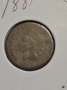 1881 Indian Head Cent Penny 1C CIRCULATED