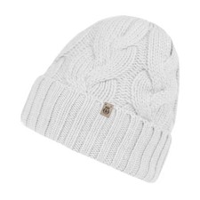 Roeckl Braided Cashmere Mütze Wintermütze onesize Woolwhite Premium