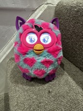 Collectable Furby Boom Hearts Pink Working In Box (read Description)