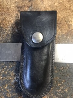 Heavy Duty Large Folding Trapper Knife Sheath Case