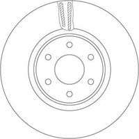 2X Bremsscheibe Vorderachse FüR MERCEDES-BENZ X-KLASSE Pritsche/Fahrgestell