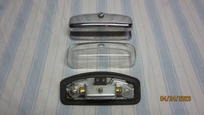 Vintage Lucas License Plate Lamp, fits many 50s-60s Brit cars, xlnt condition