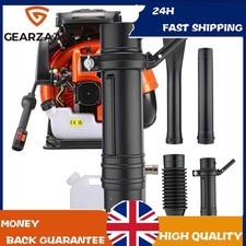 63cc Petrol Backpack Leaf Blower, Extremely Powerful - 170MPH Air Cooled Engine