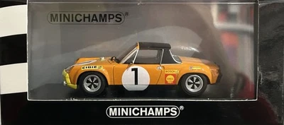 Minichamps 1/43 400706501 Porsche 914/6 #3 Marathon de la Route 1970 Larrousse - Photo 1/4