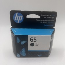 HP 65 Black Original Ink Cartridge N9K02AN Jul 2027 Sealed