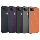 For Google Pixel3 Pixel 3XL Pixel3A Magnetic Carbon Fiber Rubber Hard case cover