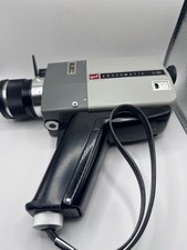Gaf Ansomatic S/85 Super 8 Movie Camera With Sylvania Light Mount For Parts