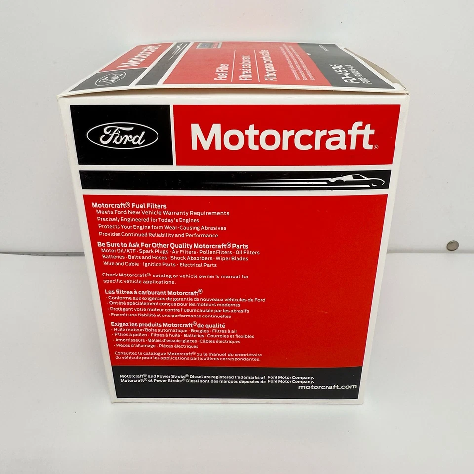 Motorcraft FD-4596 Fuel Filter for Diesel 7.3L PowerStroke Water Fuel Separator - Image 2 of 4