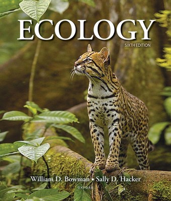 Ecology 6th Edition by William Bowman (English) Paperback Book