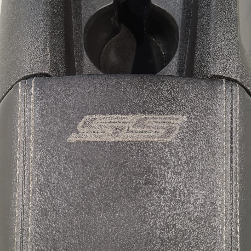 10-15 Camaro Ss Consola Central Carcasa Tapa Cosida Ss Reposabrazos Carcasa Aa7424 Foto 3 de 4